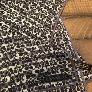 Coach Silk Scarf/Headwrap